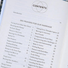 Load image into Gallery viewer, The Marriage Gift: 365 Prayers for Our Marriage - 1-Year Marriage Prayer Devotional