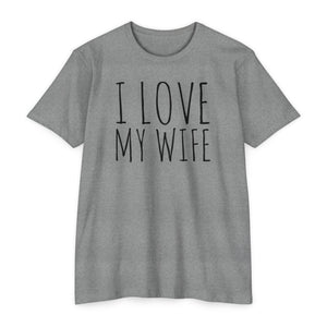 Love My Wife Unisex T-Shirt, Husband Tee, Couples Matching Shirt, Anniversary Gift, Valentine's Day Apparel