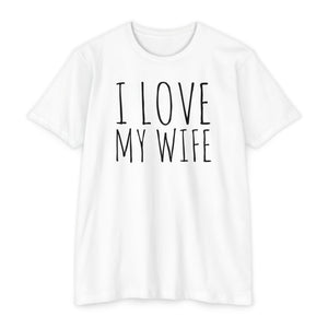 Love My Wife Unisex T-Shirt, Husband Tee, Couples Matching Shirt, Anniversary Gift, Valentine's Day Apparel