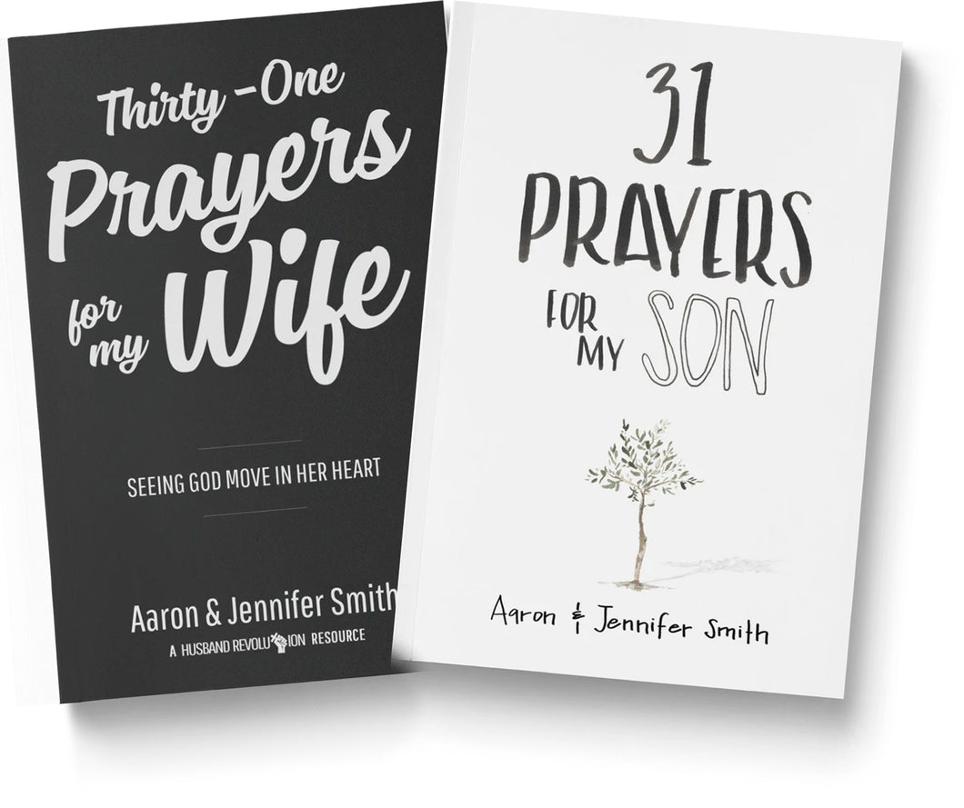 31 Prayers For My Wife & Son - 2 Book Bundle